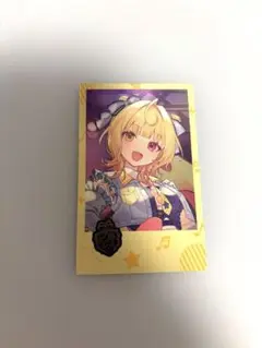 星川サラ ランダムチェキ風カード　レア にじさんじ E♡Star