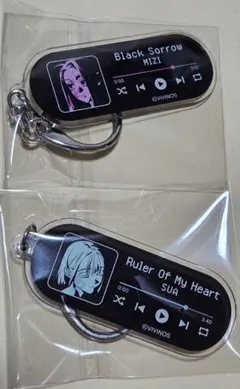エイリアンステージ 音楽プレイヤー風アクリルキーホルダー スア ミジ