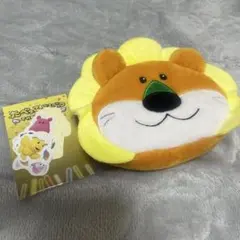 たべっ子どうぶつ らいおんくん ミラー付きフェイスポーチ　シール付き