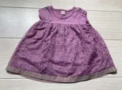 プティマイン petit main レーストップス 90cm パープル