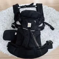 【美品】エルゴベビーキャリア OMNI 360 クールエア／ブラック/抱っこ紐