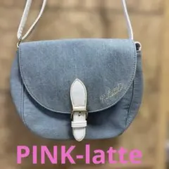 P.Latte デニム ショルダーバッグのサムネイル