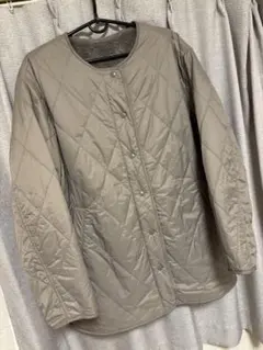 スタジオクリップ リバーシブルキルトブルゾン モカ 新品未使用