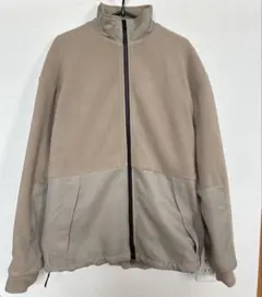 ナノユニバース　ｏｇａｗａ別注　難燃フリースドッキングブルゾン