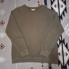 USA製 LADY WHITE CO. オリーブ 長袖トレーナー XL
