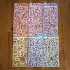 【正規品】うるちゅるポップシール サンリオ ベビー 6枚セット