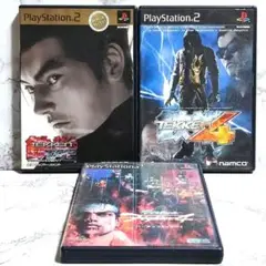 PS2ソフト 鉄拳・バーチャファイター 3本セット ACT/格ゲー 【匿名配送】