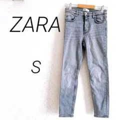 ZARA ザラ　スキニーデニム　ジーンズ　S ライトブルー　カジュアル　細身
