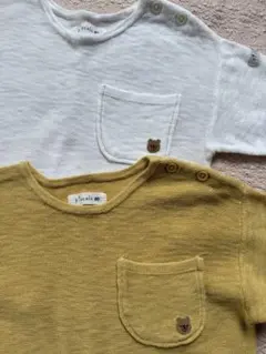 【極美品】piccolo / Tシャツ 2枚セット80-90のサムネイル