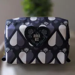 【新品】ANNA SUI アナスイ/スクエア化粧ポーチ/シックハート