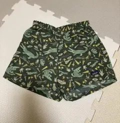 パタゴニア　バギーズショーツ　キッズ　ワニ柄　3T