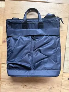 美品】TOCCA 2WAYバッグ トート＆バックパック トッカ ネイビー