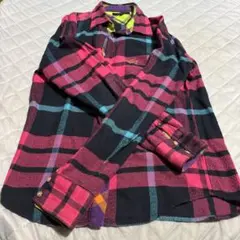 TOMMY チェック柄 ネルシャツ Lサイズ