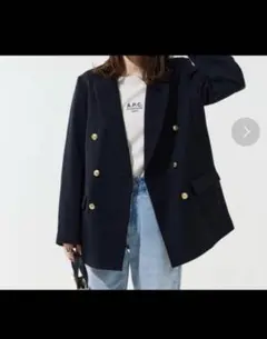 ダブルブレストジャケット テーラードジャケット