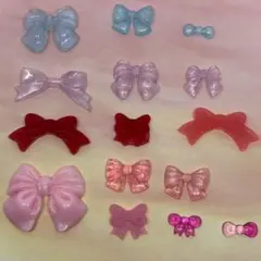 デコレーションリボンパーツ15点セット