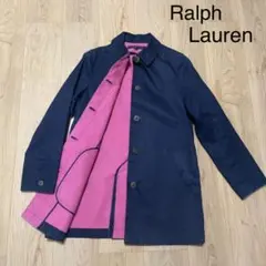 POLO RALPH LAUREN スプリングコート ステンカラー 紺