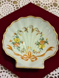 アンティーク　リモージュ/Limoges　シェル　プレート　貝　皿