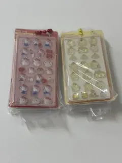 新品 ボンボンドロップシールミニチュアチャーム キティ ポムポムプリン