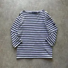 SAINT JAMES/セントジェームス 別注 MORLAIX/モーレ ボーダー SAINT JAMES セントジェームス MORLAIX モーレ 薄手 7分袖