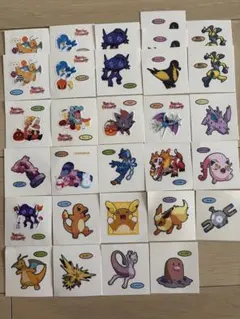 ポケモンパン　デコキャラシール