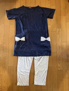 マタニティ 授乳パジャマ M-Lサイズ　半袖