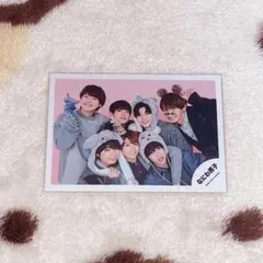 なにわ男子 集合 公式写真 ミニフォト あけおめ