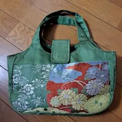 帯リメイクバッグ ハンドメイド 和装バッグ 帯地バッグ