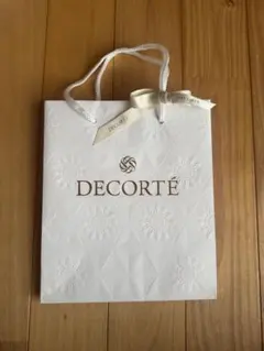 DECORTÉ　デコルテ　ショッパー　ショップ袋　 ホワイトのサムネイル