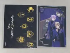 ディズニー ツイステッドワンダーランド ポムフィオーレ寮 クリアポストカード