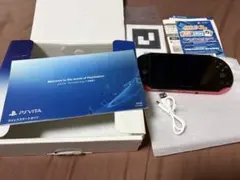訳ありSONY PS Vita PCH-2000 ピンク/ブラック Wi-Fi