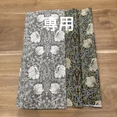 専用　カットクロス3枚　moda生地ウィリアムモリス　るりはこべ