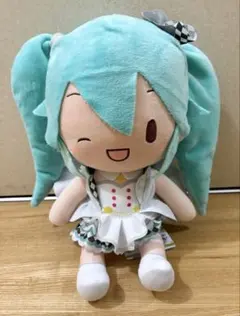 プロセカ　 初音ミク ふわふわぬいぐるみ　 ステージのセカイの初音ミク