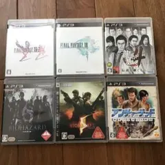PS3 ゲームソフト セット 6本