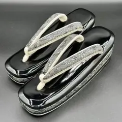 【日本製】難あり特価品 高級草履 スクエア型 3枚芯 カジュアル フリーサイズ