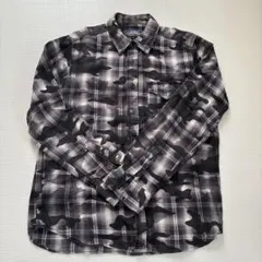 AVIREX 迷彩柄 フランネルシャツ メンズM