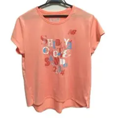 New Balance ピンク ランニングトップス