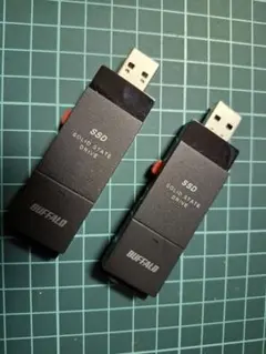 【超お買い得!!】BUFFALO 外付けSSD 1.0TB 2個セットのサムネイル