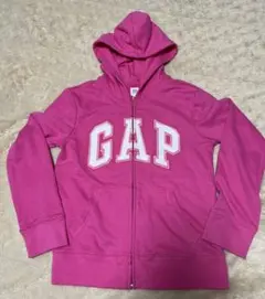 GAP ピンク ジップアップパーカー 150