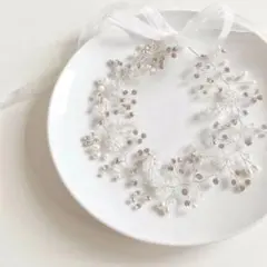 結婚式　ウエディング　ヘアアクセサリー