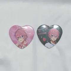 すとぷり さとみくん ハート缶バッジ