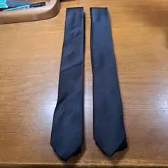 WANDM ウァンダム ネクタイ 無地 スキニータイ 6cm 黒 ブラック 2本