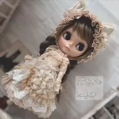 #390 ネオブライス　アウトフィット♡紅茶染め猫ちゃん♪