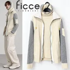 美品 FICCE ドン小西 フィッチェ ニット ベスト フード付セーター セット