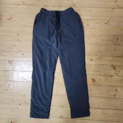 ユニクロ　防風エクストラウォームイージーパンツ　グレー　暖パン