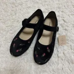 新品 サマンサモスモス ベロア ワンストラップ シューズ フラットのサムネイル