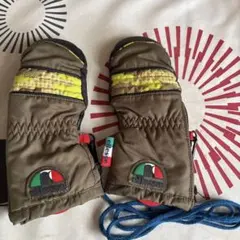 ellesse エレッセ　子供用　ミトン 手袋　スノーグローブ　スキー