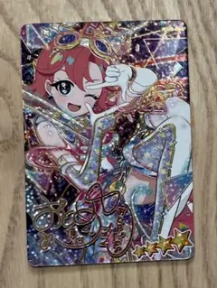 ひみつのアイプリ　おとめ　サイン　スペースバズリウムプラネット　カード