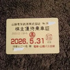 2026年最新】山陽電鉄株主優待の人気アイテム - メルカリ