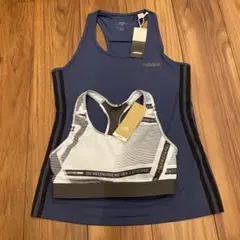 アディダスタンクトップブラトップ2枚セット