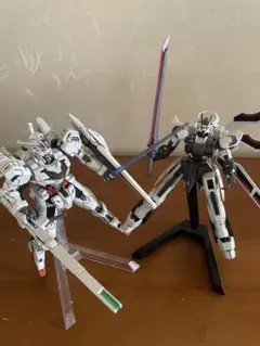HG 「ガンダムキャリバーン 」「ガンダムシュバルゼッテ」 2体セット　組立品のサムネイル